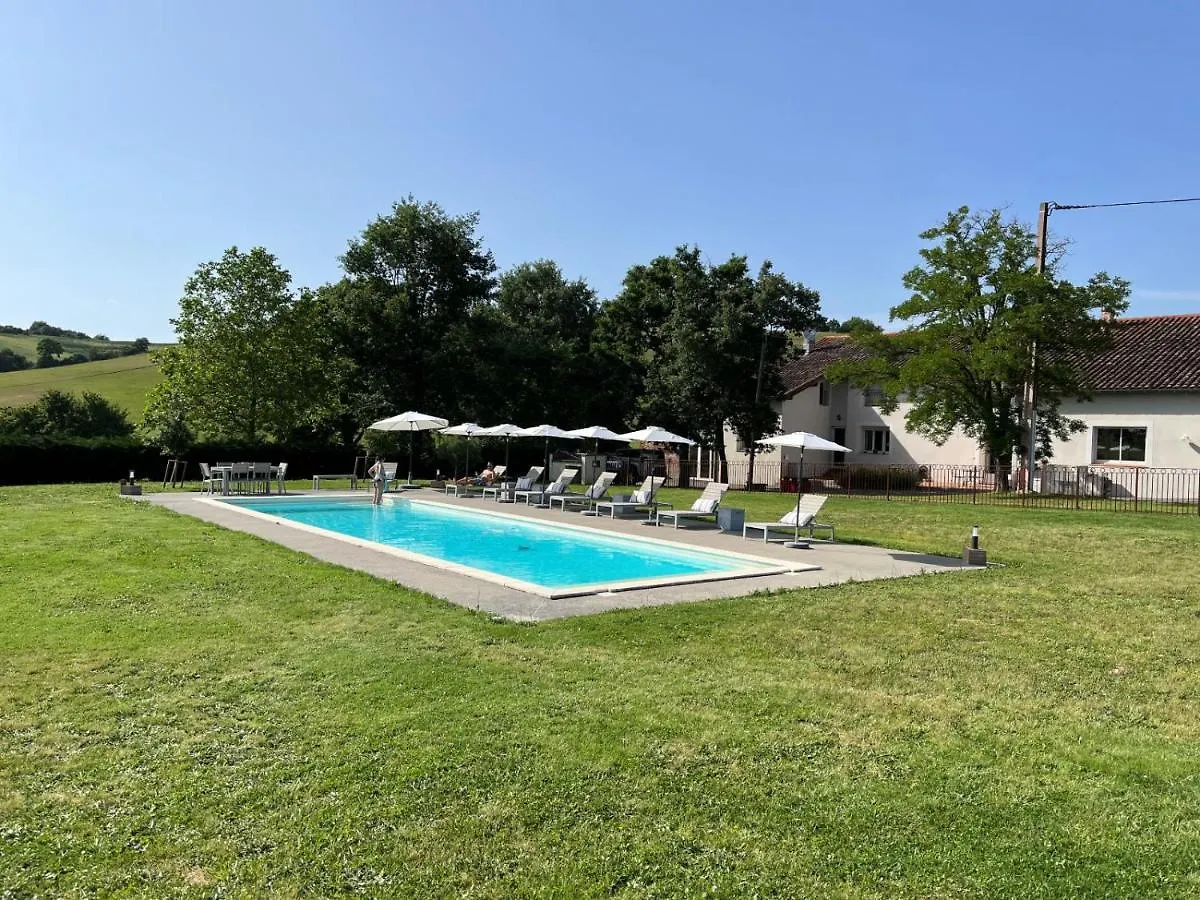 Vila Ferme Binel A Ronsac Aigrefeuille Francie